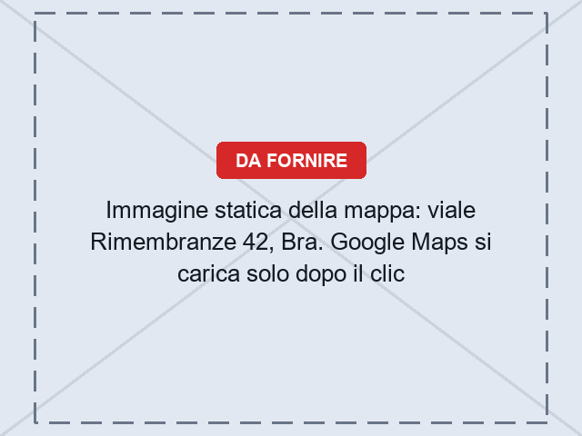 Mappa: viale Rimembranze 42, Bra